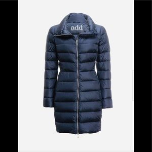 Add Down Navy Puffer Jacket